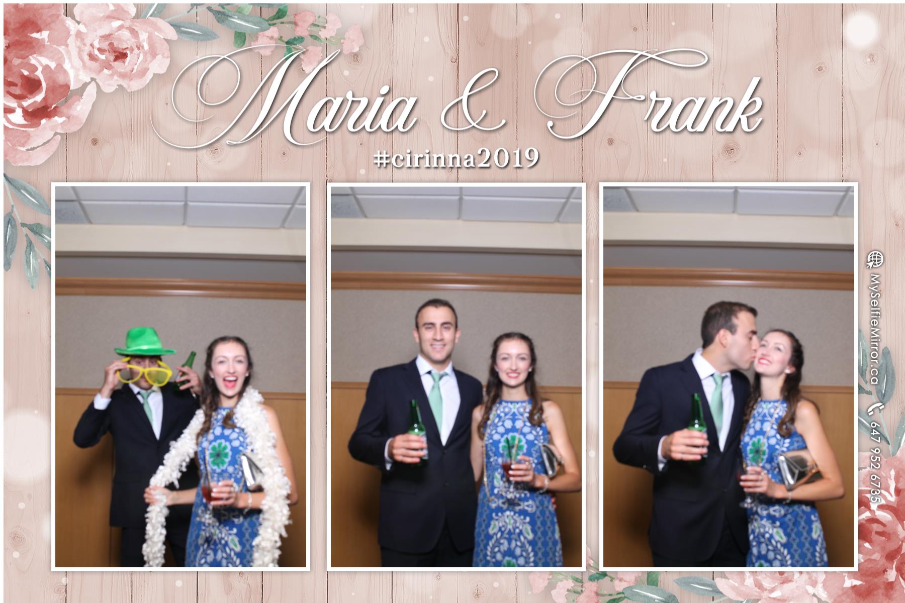 Wedding of Frank and Maria  | View more photos from the event at gallery.myselfiemirror.ca/u/romanmyselfiemirrorca/Wedding-of-Frank-and-Maria